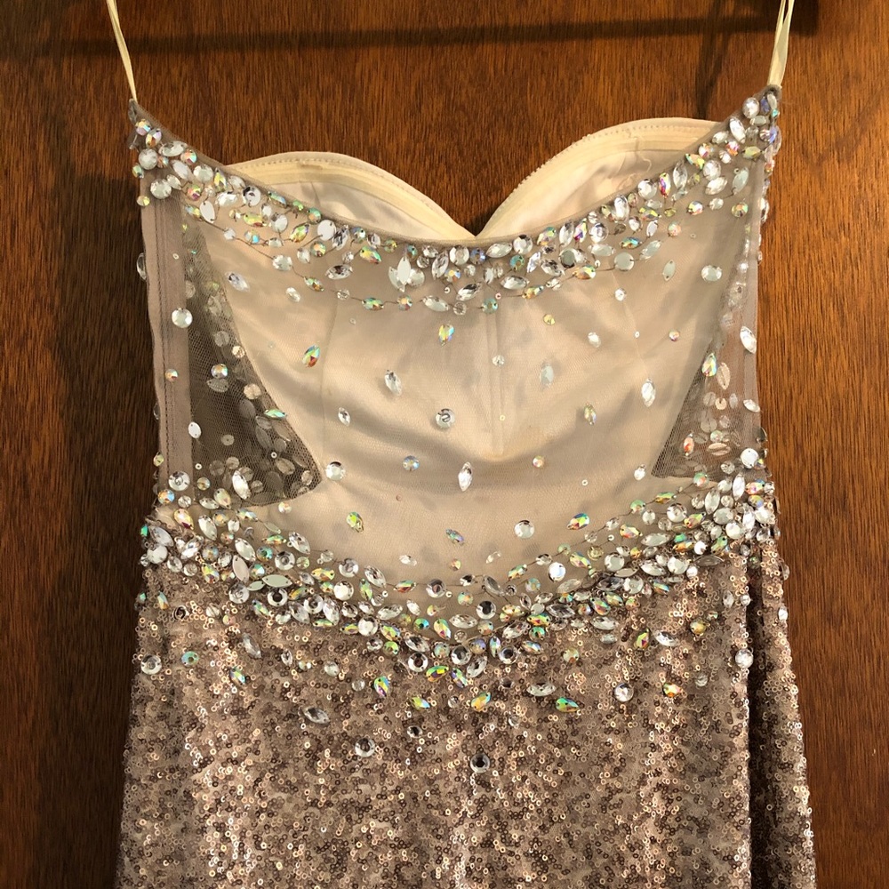 Stunning Beaded/Sequin Gown - Gem